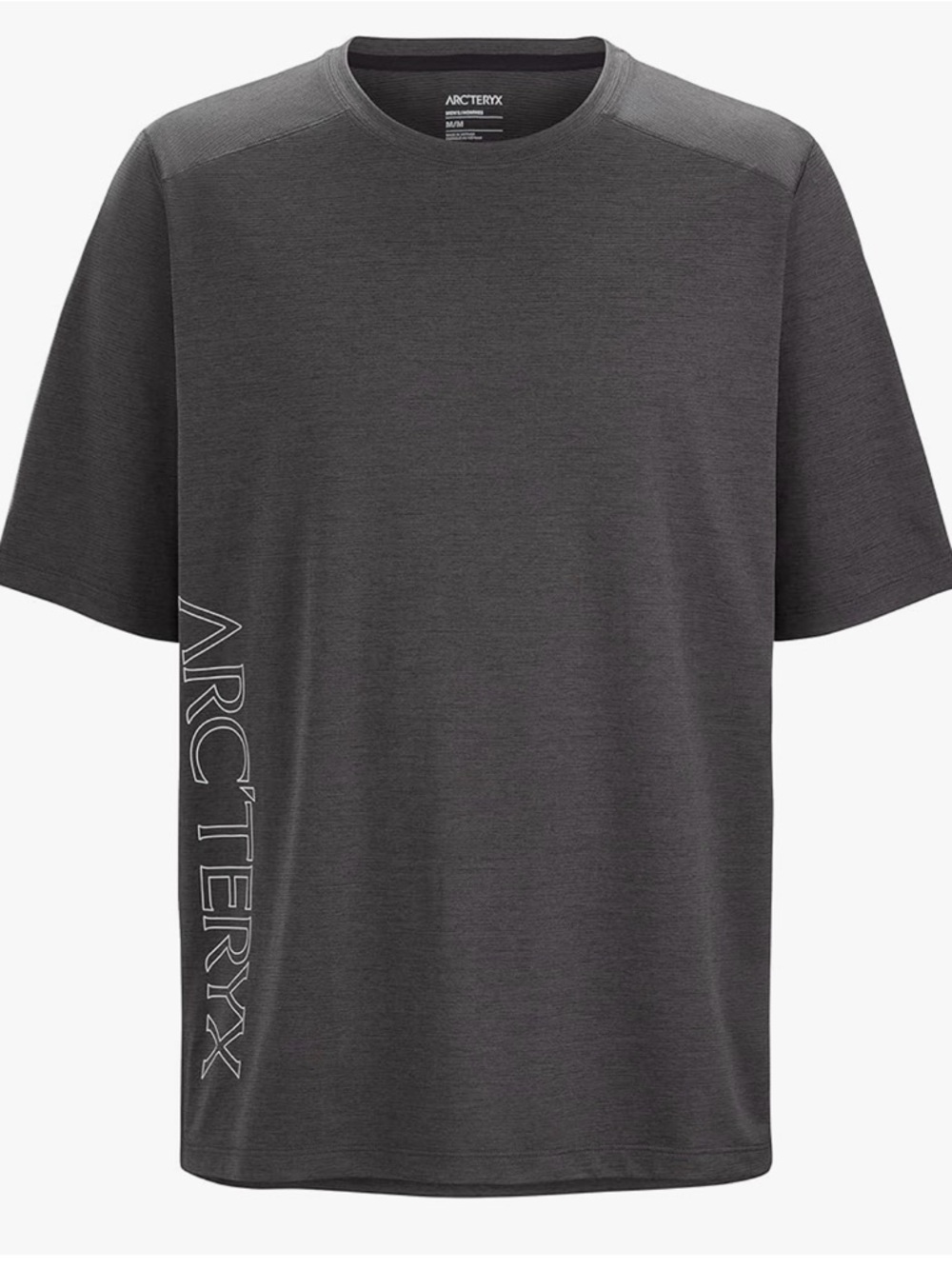Arc'teryx Men's Charcoal Short Sleeve Logo Tee